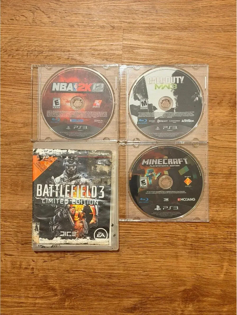 4 ps3 games